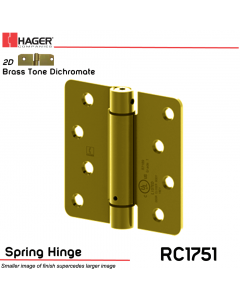 Hager 1751 US2D Full Mortise Hinge Stock No 170230