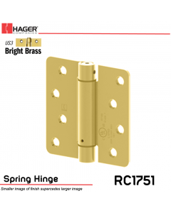 Hager 1751 US3 Full Mortise Hinge Stock No 170233