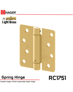 Hager 1751 US3LB Full Mortise Hinge Stock No 170234