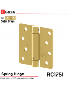 Hager 1751 US4 Full Mortise Hinge Stock No 170235