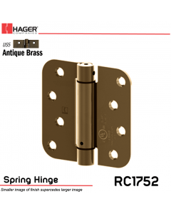 Hager 1752 US5 Full Mortise Hinge Stock No 170461