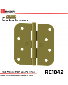 Hager 1842 US2D Full Mortise Hinge Stock No 029776