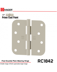 Hager 1842 USP Full Mortise Hinge Stock No 029781