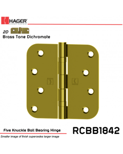 Hager 1842 US2D Full Mortise Hinge Stock No 034526