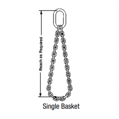 Single and Double Basket - Chain Sling - Single Basket