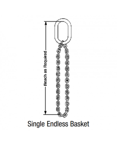 Single and Double Endless Basket - Chain Slings-Single Endless Basket