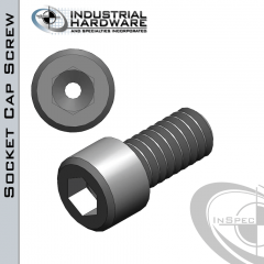 Stainless Socket Head ( 1960 Series ) Vented Cap Screw: 10-32 x 5/8