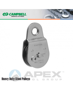 Campbell T7550402 2 in. Single Sheave Fixed Eye Pulley