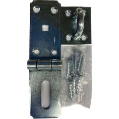 TA-600X-GV-PWS Garage And Utility Door Extra-Heavy Hinge Hasp