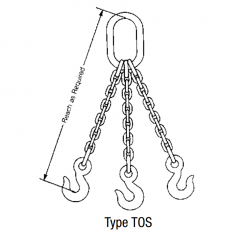 Type T - Chain Slings-Type TOS