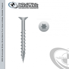 XT814SS, stainless steel screws, 8 x 1-1/4 stainless steel fasteners