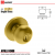 Hager 3440 Apollo Knob Lockset US3 Stock No 012502