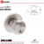 Hager 3453 Apollo Knob Lockset US32D Stock No 142337