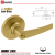 Hager 3540 August Lever Lockset US4 Stock No 174689