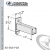 Single Channel Interlocking Bracket (Opening Up) From Steel-E.G. (Zinc Plated) For All Strut X 12 in. Long