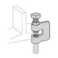 C-Clamp Steel W/Locknut