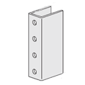 Splice Clevis 1-5/8 in. Strut 4-Hole