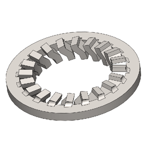 Internal Tooth Lock Washers-Heavy  Pattern