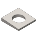 Square Beveled (Channel) Washers