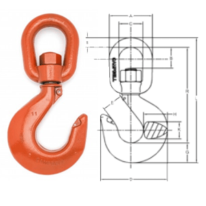 Swivel Hoist Hooks