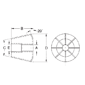 Lathe Chuck Collets